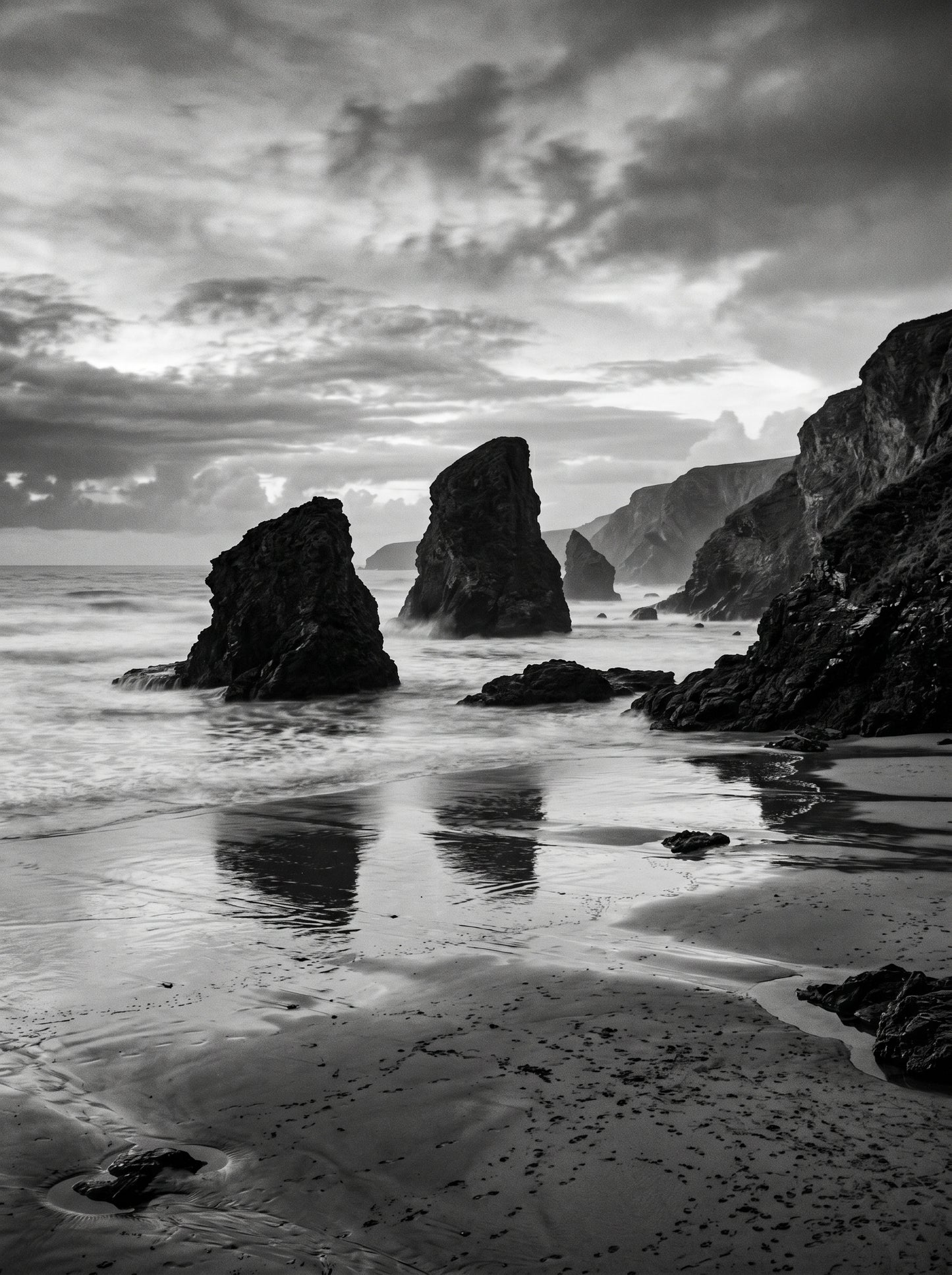 Bedruthan Steps Cornwall